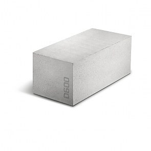Блок газосиликатный стеновой литьевой D600 | 600x300x250 | B3,5 | CUBIBLOCK